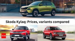 Skoda Kylaq vs Hyundai Venue vs Maruti Brezza: Price, variants compared